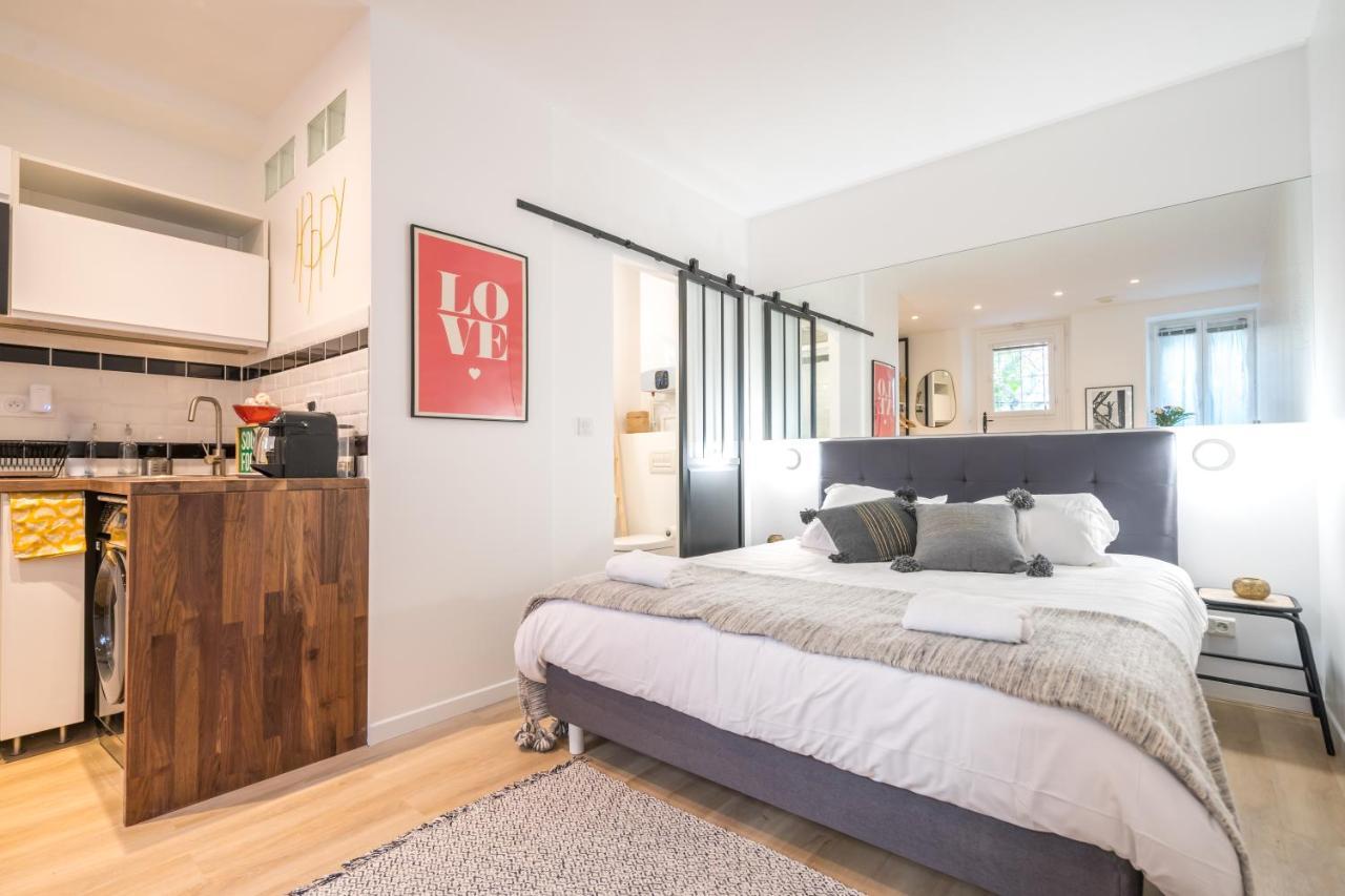 Studio Terrasse Privee 5 Min To Eiffel Tower Paris Ngoại thất bức ảnh