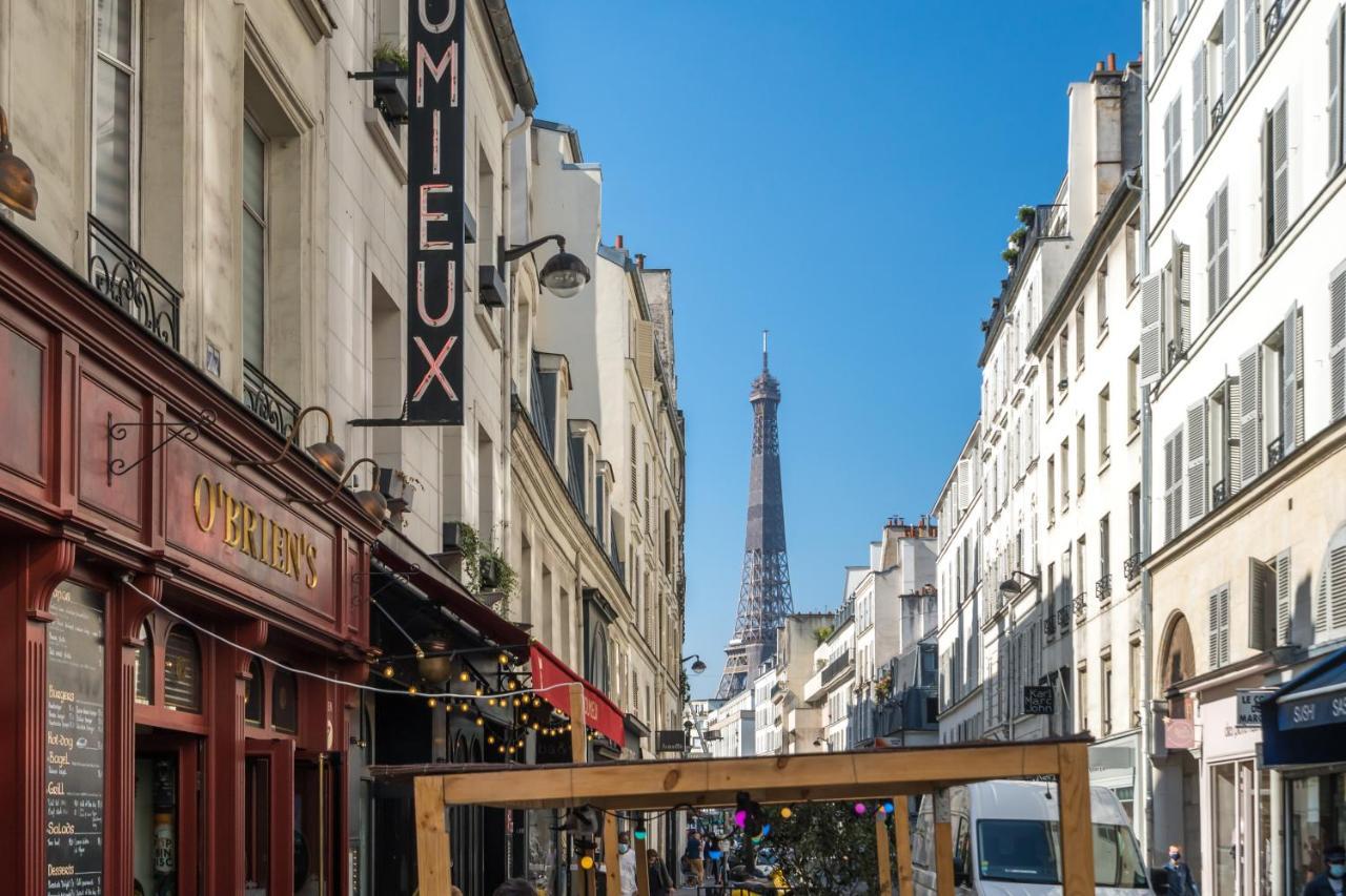 Studio Terrasse Privee 5 Min To Eiffel Tower Paris Ngoại thất bức ảnh